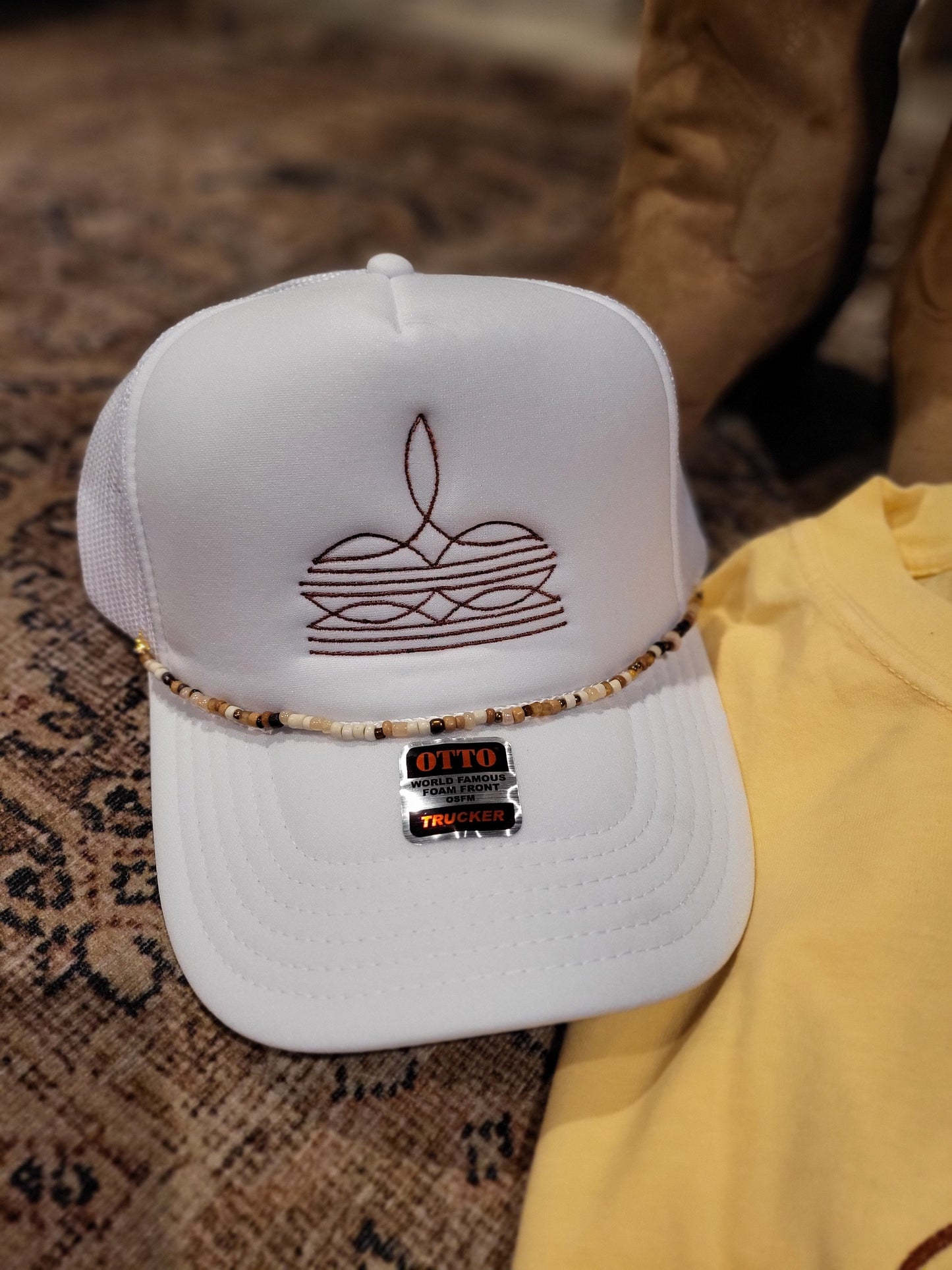 Embroidered Bootstitch Otto Trucker Hat