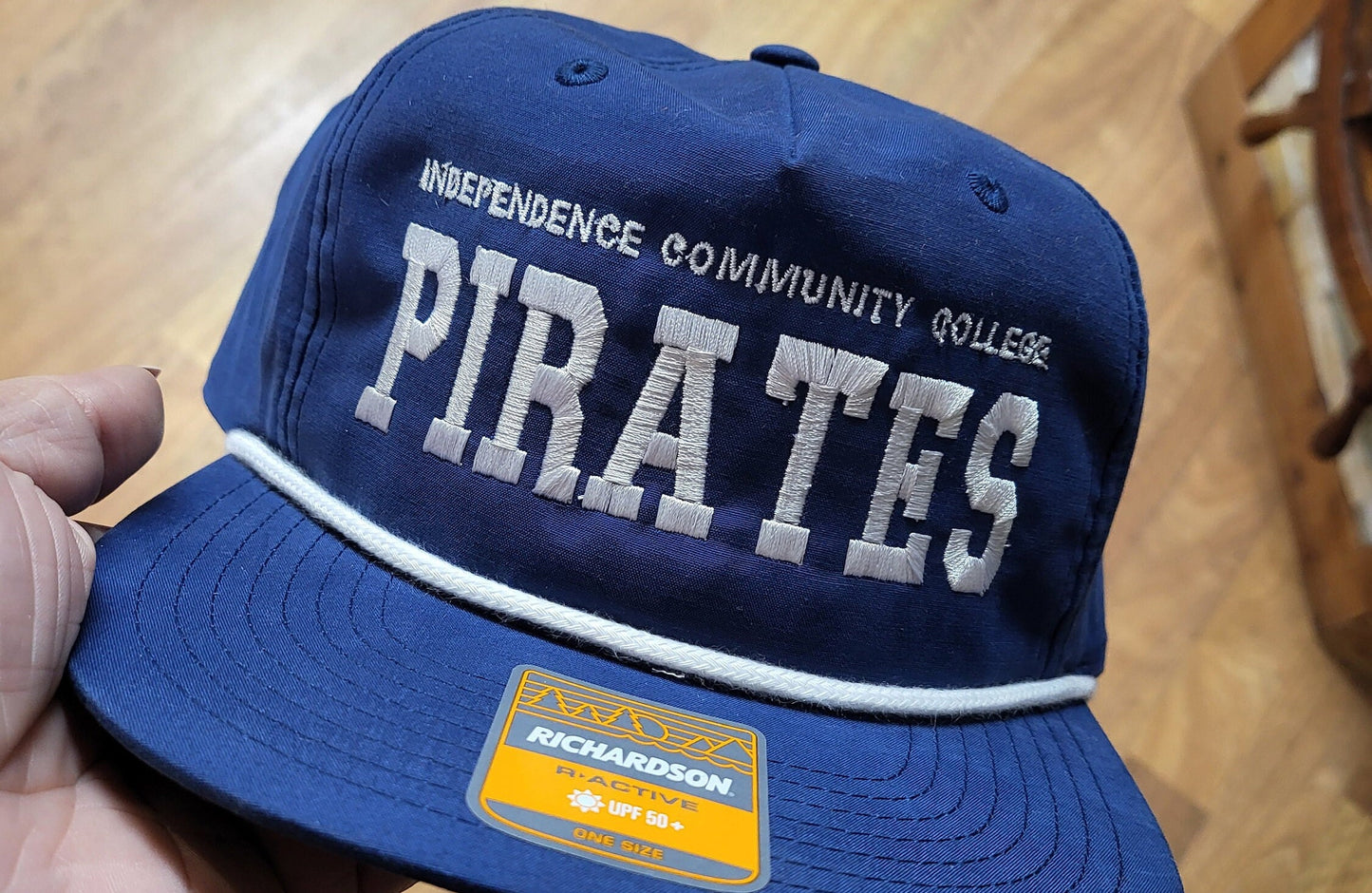 Custom embroidery or leather patch hats on Richardson 112 or 168