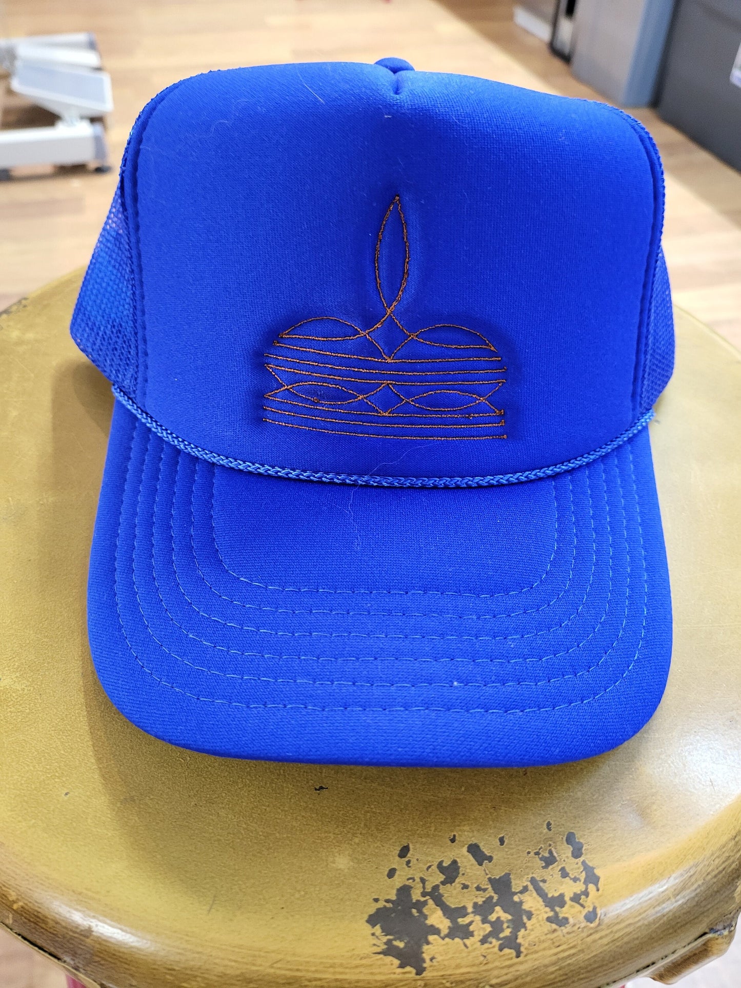 Embroidered Bootstitch Otto Trucker Hat