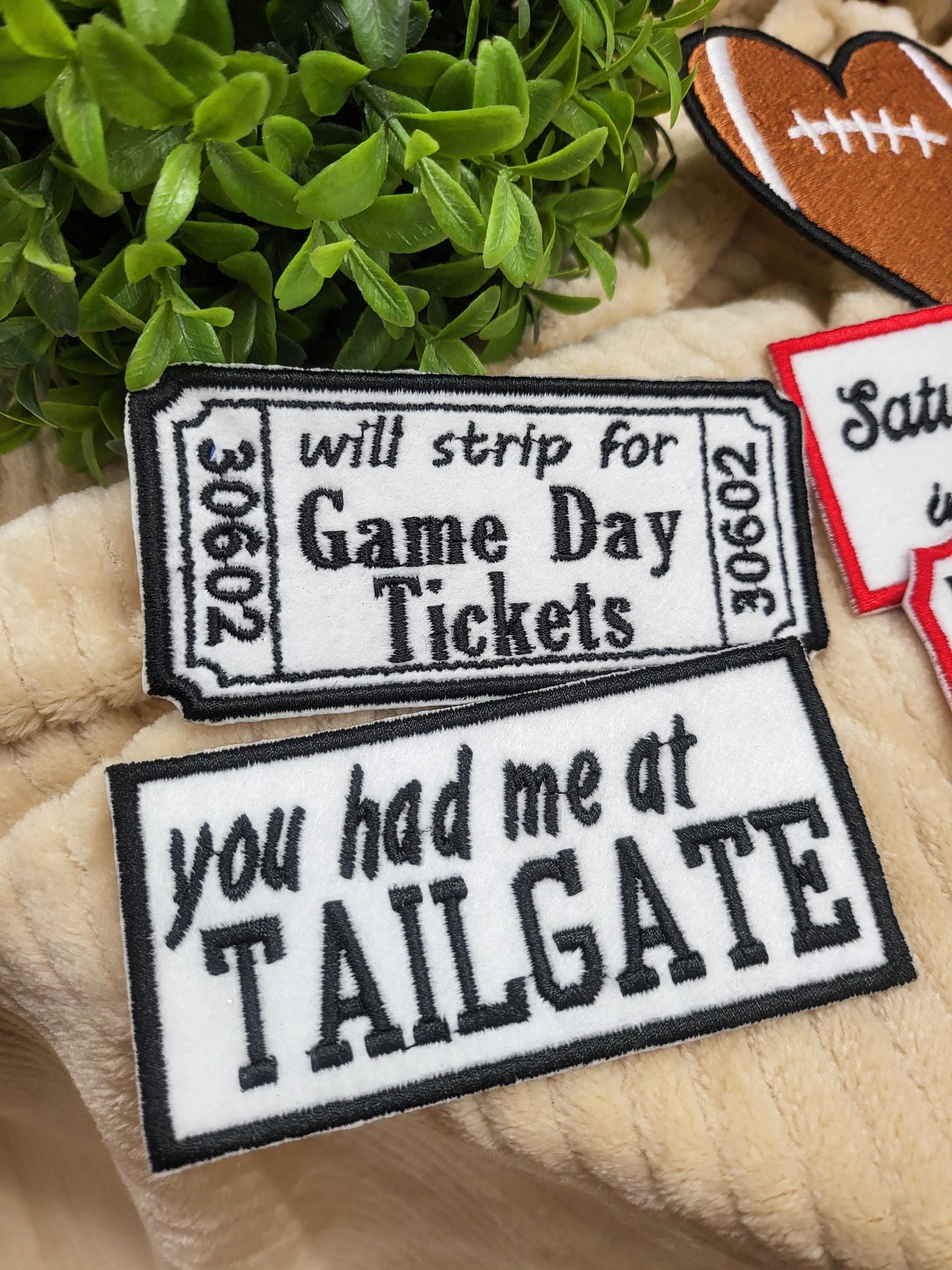 Football Patches for college, high school, or any team you can think of in Georgia, Alabama, Texas, Florida, Oklahoma, or any other state.