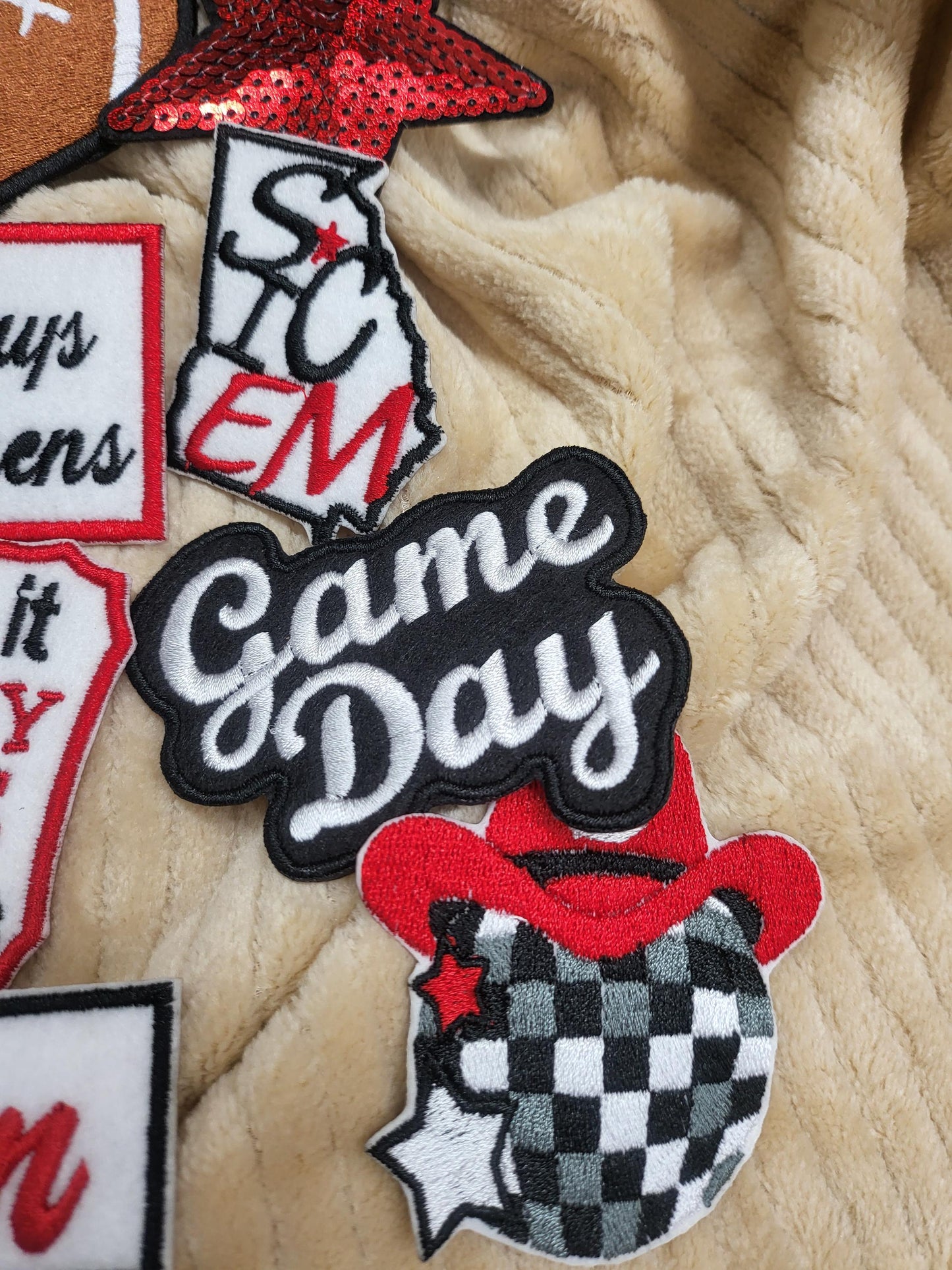 Football Patches for college, high school, or any team you can think of in Georgia, Alabama, Texas, Florida, Oklahoma, or any other state.