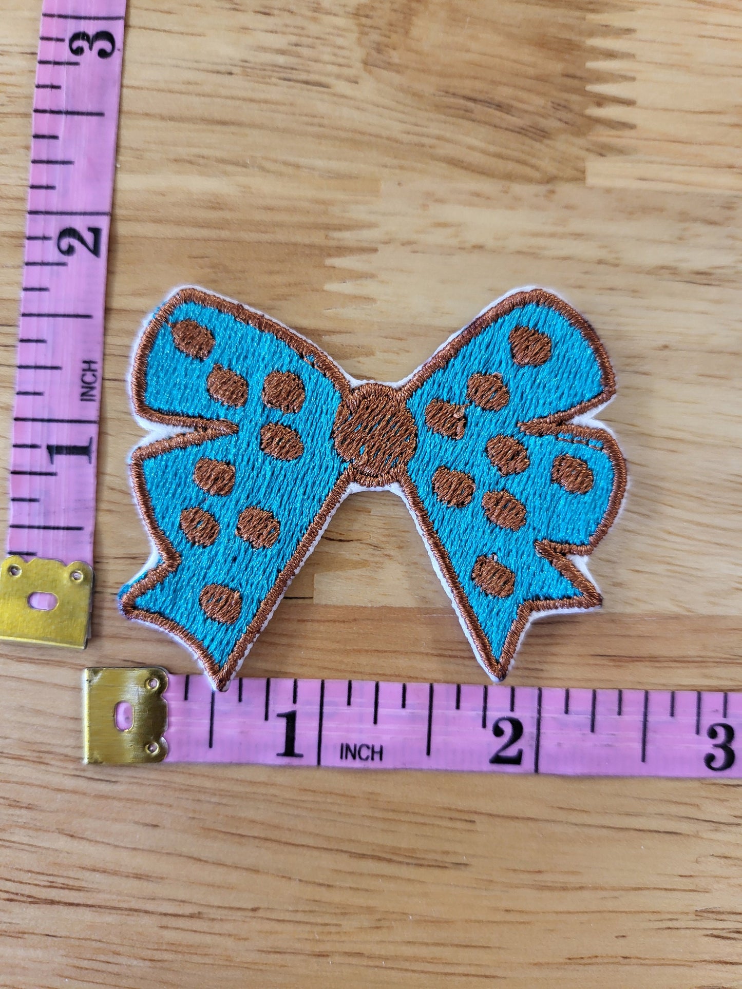 Howdy Sweetie embroidered iron-on patch set. Set of 5.