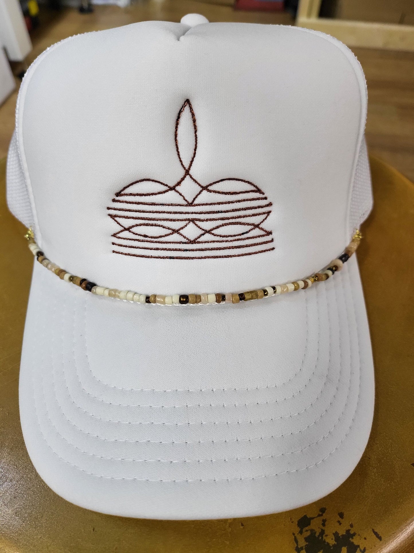Embroidered Bootstitch Otto Trucker Hat