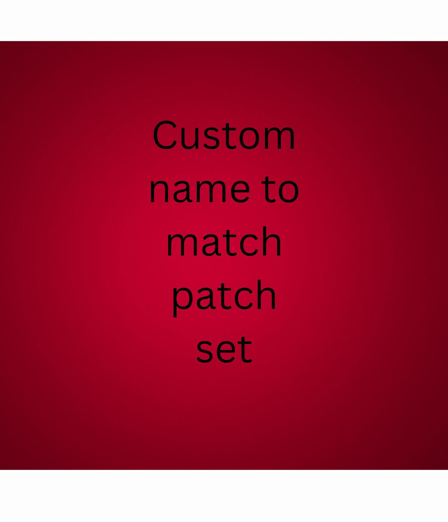 Football in crimson iron-on embroidered patches. Set of 5 or individual patches.