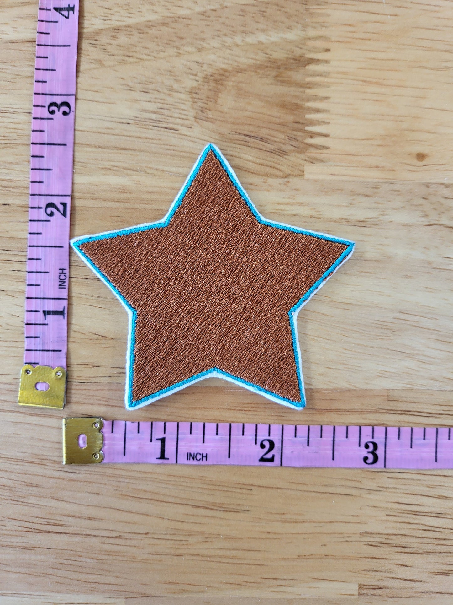 Howdy Sweetie embroidered iron-on patch set. Set of 5.